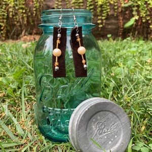 Handmade Leather Earrings